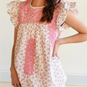 J. Marie Embroidered Rosalee Top XS